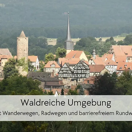 דירה Graefin Martha Maria - Stilvolles In Der Historischen Hinterburg - Mit Aufzug, Parkplatz, E-ladestation & Garten - Fulda, Alsfeld, Bad Hersfeld 25-30 Min - Hunde Willkommen