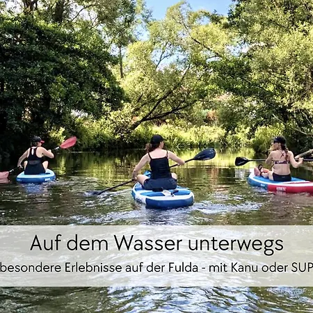 Graefin Martha Maria - Stilvolles In Der Historischen Hinterburg - Mit Aufzug, Parkplatz, E-ladestation & Garten - Fulda, Alsfeld, Bad Hersfeld 25-30 Min - Hunde Willkommen