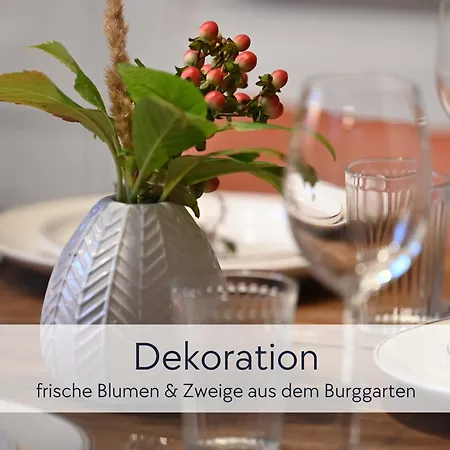 Graefin Martha Maria - Stilvolles In Der Historischen Hinterburg - Mit Aufzug, Parkplatz, E-ladestation & Garten - Fulda, Alsfeld, Bad Hersfeld 25-30 Min - Hunde Willkommen Appartement