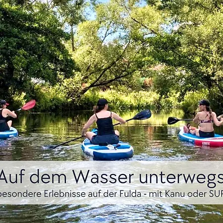 דירה Graefin Martha Maria - Stilvolles In Der Historischen Hinterburg - Mit Aufzug, Parkplatz, E-ladestation & Garten - Fulda, Alsfeld, Bad Hersfeld 25-30 Min - Hunde Willkommen