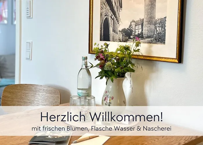 Graefin Martha Maria - Stilvolles In Der Historischen Hinterburg - Mit Aufzug, Parkplatz, E-ladestation & Garten - Fulda, Alsfeld, Bad Hersfeld 25-30 Min - Hunde Willkommen Apartman *