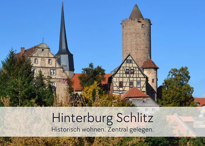 Graefin Martha Maria - Stilvolles In Der Historischen Hinterburg - Mit Aufzug, Parkplatz, E-ladestation & Garten - Fulda, Alsfeld, Bad Hersfeld 25-30 Min - Hunde Willkommen Schlitz